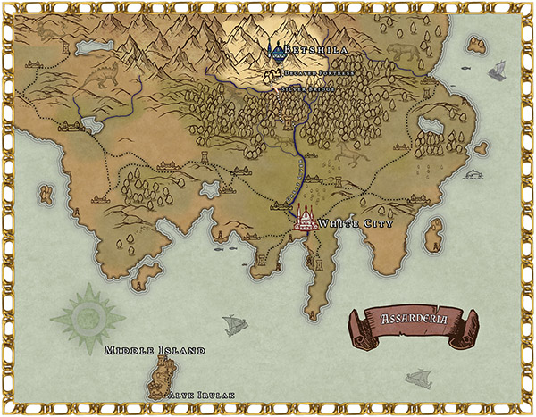 Map of Assarderia